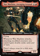 War Machine, Avenging Arsenal (Extended Art) (MSC-375)  Foil - Commander: Marvel Super Heroes