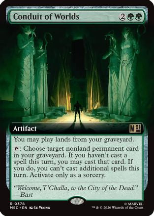 Conduit of Worlds (Extended Art) (MSC-378)  - Commander: Marvel Super Heroes