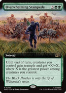 Overwhelming Stampede (Extended Art) (MSC-385)  Foil - Commander: Marvel Super Heroes