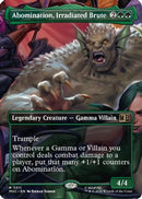 Abomination, Irradiated Brute (Borderless) (MSC-511)  - Commander: Marvel Super Heroes