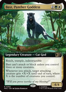 Bast, Panther Goddess (Extended Art) (MSC-392)  Foil - Commander: Marvel Super Heroes
