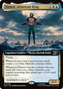 Namor, Atlantean King (Extended Art) (MSC-409)  Foil - Commander: Marvel Super Heroes