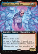 Quicksilver, Speedster (Extended Art) (MSC-412)  - Commander: Marvel Super Heroes