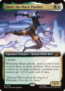 Shuri, the Black Panther (Extended Art) (MSC-416)  - Commander: Marvel Super Heroes