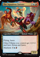 The Squadron Sinister (Extended Art) (MSC-417)  Foil - Commander: Marvel Super Heroes