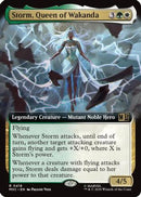 Storm, Queen of Wakanda (Extended Art) (MSC-418)  Foil - Commander: Marvel Super Heroes