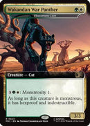 Wakandan War Panther - Fleecemane Lion (Extended Art) (MSC-423)  - Commander: Marvel Super Heroes