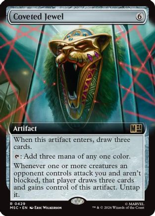 Coveted Jewel (Extended Art) (MSC-429)  Foil - Commander: Marvel Super Heroes