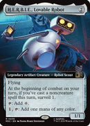 H.E.R.B.I.E., Lovable Robot (Extended Art) (MSC-436)  Foil - Commander: Marvel Super Heroes