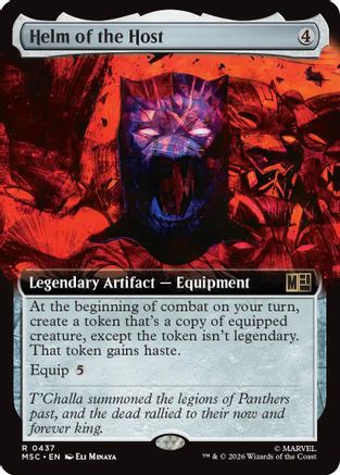 Helm of the Host (Extended Art) (MSC-437)  - Commander: Marvel Super Heroes