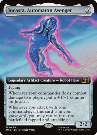 Jocasta, Automaton Avenger (Extended Art) (MSC-439)  Foil - Commander: Marvel Super Heroes