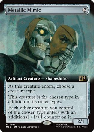 Metallic Mimic (Extended Art) (MSC-441)  - Commander: Marvel Super Heroes