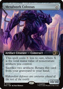 Metalwork Colossus (Extended Art) (MSC-442)  Foil - Commander: Marvel Super Heroes