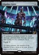 Panther Habit (Extended Art) (MSC-446)  - Commander: Marvel Super Heroes