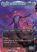 Ultron, Machine Overlord (Borderless) (MSC-507)  Foil - Commander: Marvel Super Heroes