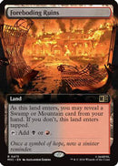 Foreboding Ruins (Extended Art) (MSC-473)  Foil - Commander: Marvel Super Heroes