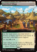 Fortified Village (Extended Art) (MSC-474)  Foil - Commander: Marvel Super Heroes