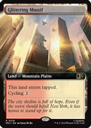 Glittering Massif (Extended Art) (MSC-478)  Foil - Commander: Marvel Super Heroes