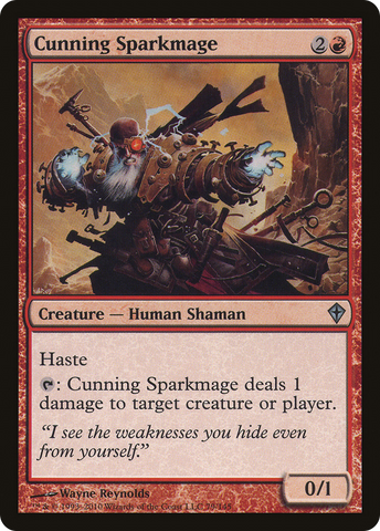Cunning Sparkmage (WWK-079)  - Worldwake