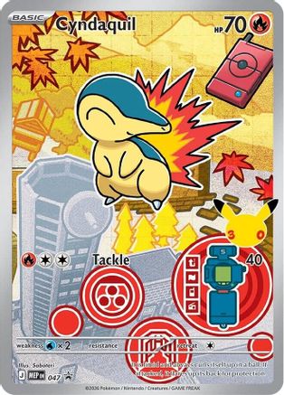 Cyndaquil 047 - Holofoil ME Mega Evolution Promo