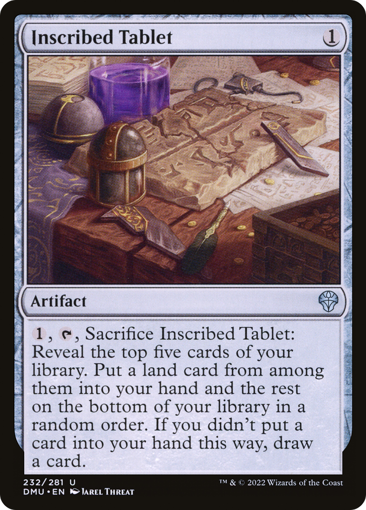 Inscribed Tablet (DMU-232)  - Dominaria United