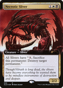 Necrotic Sliver (Extended Art) (SLD-666)  Foil - Secret Lair Drop: (Extended Art)