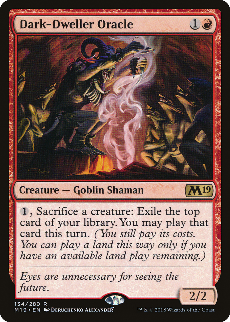 Dark-Dweller Oracle (M19-134)  - Core Set 2019