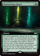 Disorienting Choice (Extended Art) (DSC-060)  - Duskmourn: House of Horror Commander: (Extended Art)
