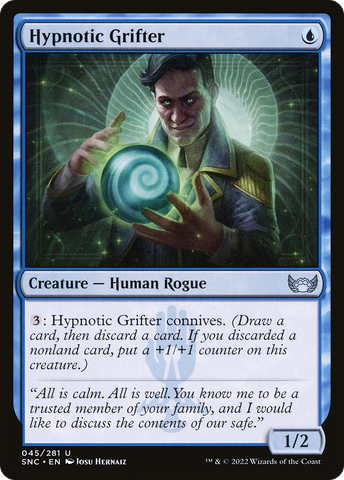 Hypnotic Grifter (SNC-045)  Foil - Streets of New Capenna