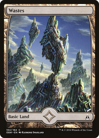 Wastes (184) - Full Art (OGW-184)  Foil - Oath of the Gatewatch