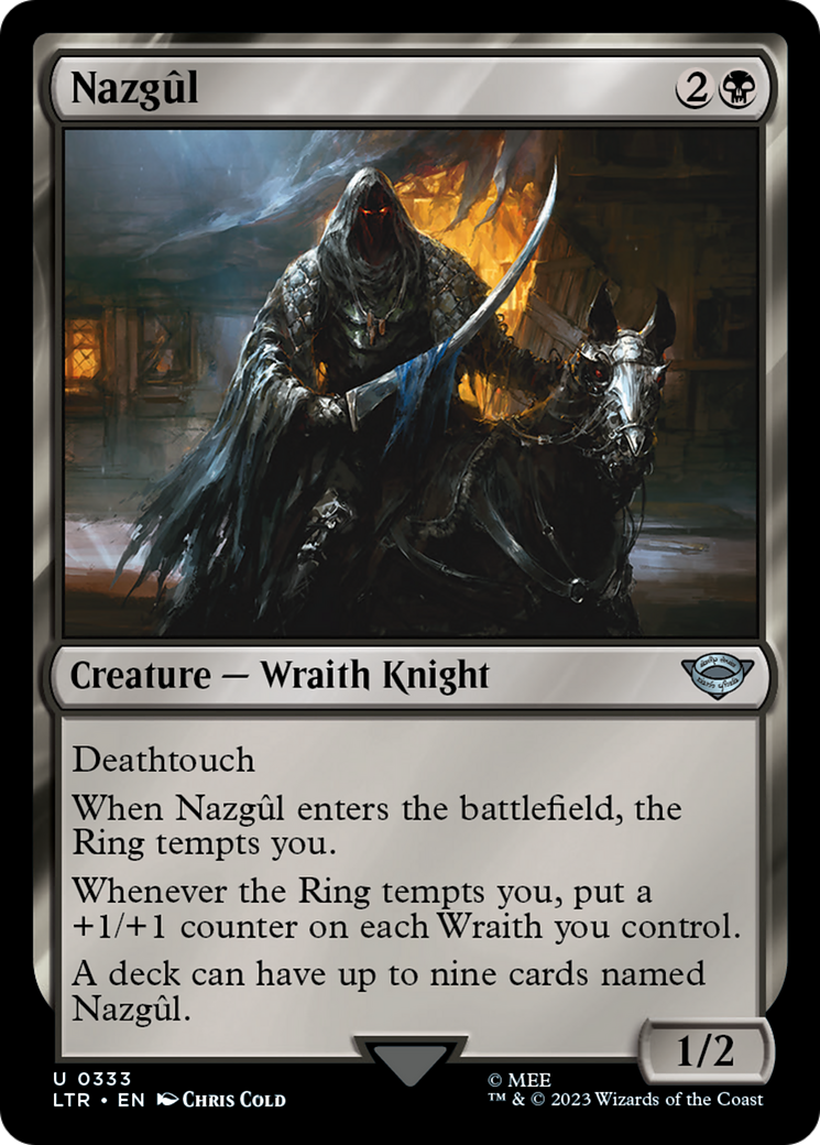 Nazgul (0333) (LTR-333)  Foil - The Lord of the Rings: Tales of Middle-earth