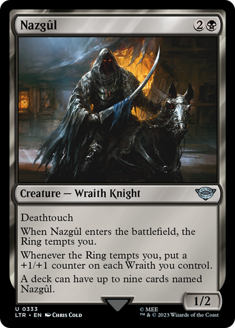 Nazgul (0333) (LTR-333)  Foil - The Lord of the Rings: Tales of Middle-earth