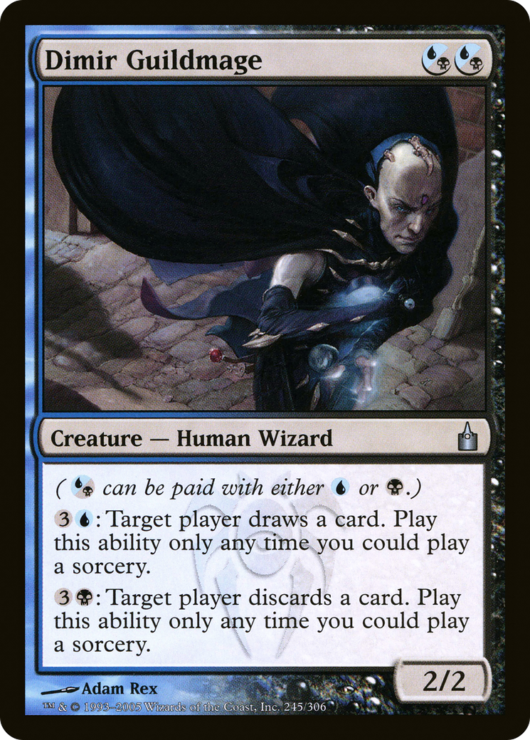Dimir Guildmage (RAV-245)  Foil - Ravnica: City of Guilds
