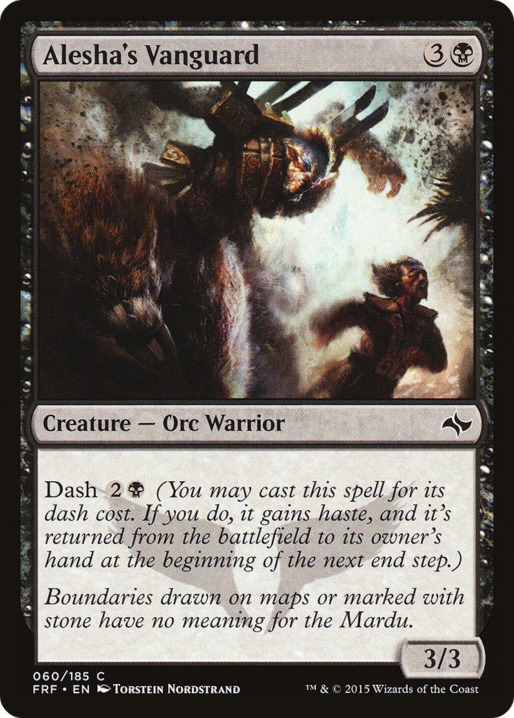 Alesha's Vanguard (FRF-060)  Foil - Fate Reforged