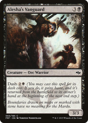 Alesha's Vanguard (FRF-060)  Foil - Fate Reforged