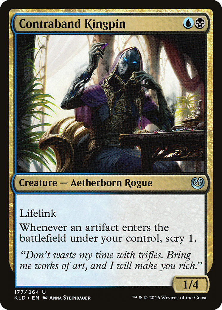 Contraband Kingpin (KLD-177)  Foil - Kaladesh