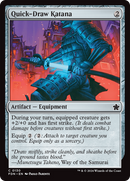 Quick-Draw Katana (FDN-130)  Foil - Foundations
