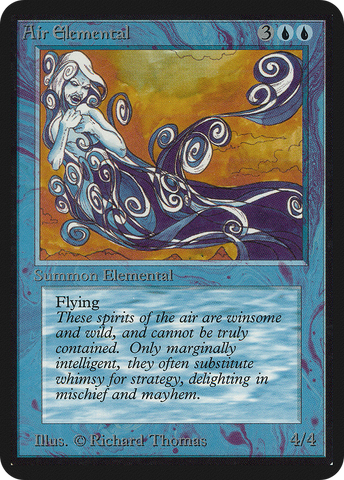 Air Elemental (LEA-)  - Limited Edition Alpha