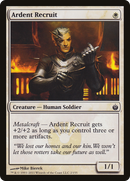 Ardent Recruit (MBS-002)  Foil - Mirrodin Besieged