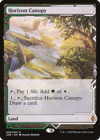 Horizon Canopy (ZNE-026)  Foil - Zendikar Rising Expeditions