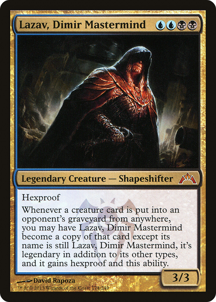 Lazav, Dimir Mastermind (GTC-174)  Foil - Gatecrash