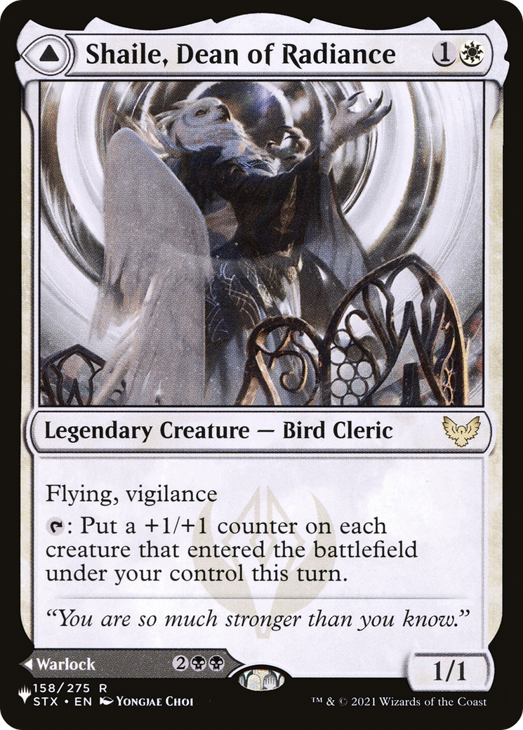 Shaile, Dean of Radiance (LIST-STX-158)  - The List