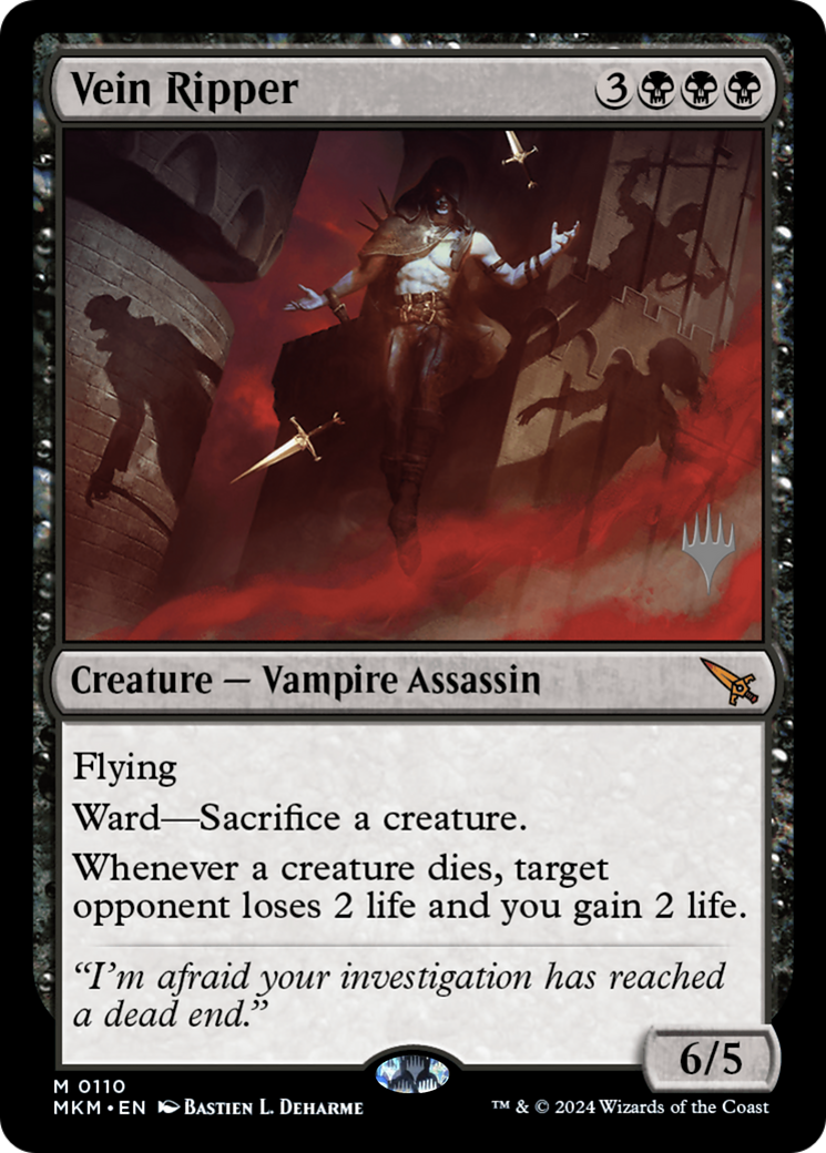 Vein Ripper (PPMKM-110)  Foil - Murders at Karlov Manor Promos