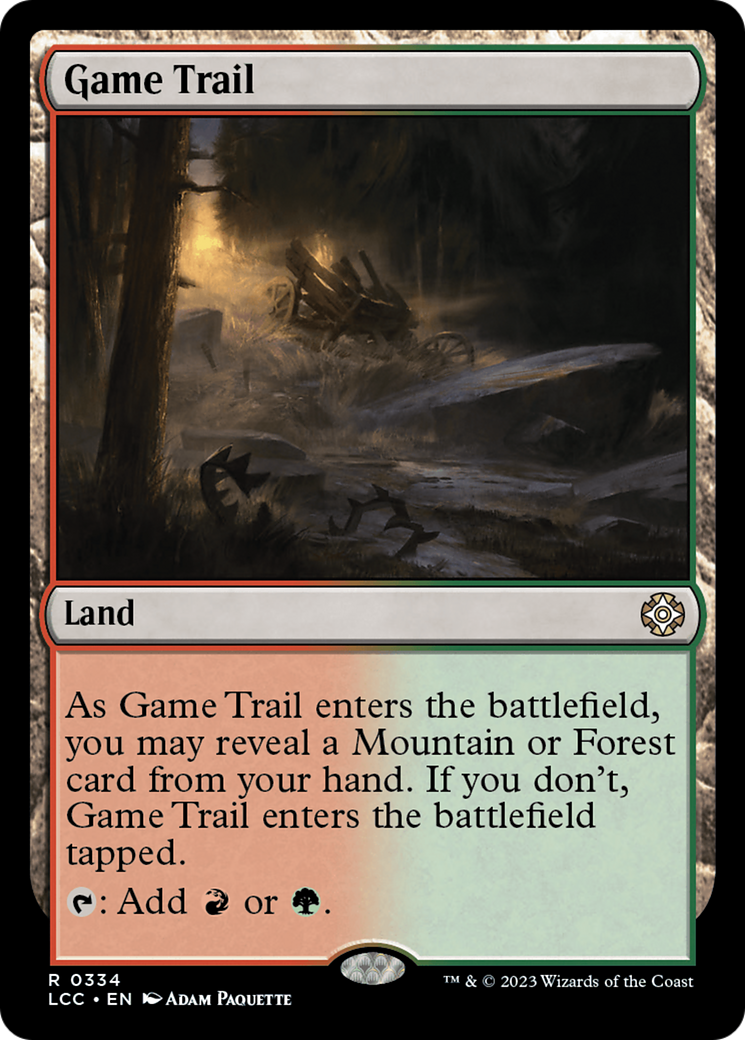 Game Trail (LCC-334) - The Lost Caverns of Ixalan Commander