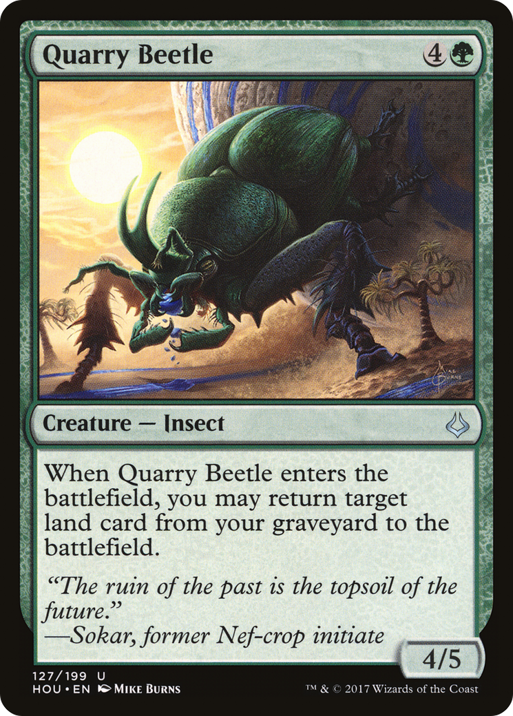 Quarry Beetle (HOU-127)  - Hour of Devastation