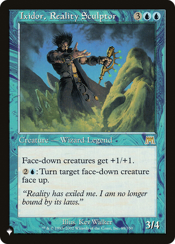 Ixidor, Reality Sculptor (LIST-ONS-89) - The List