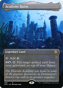 Academy Ruins (Borderless) (2XM-369)  Foil - Double Masters