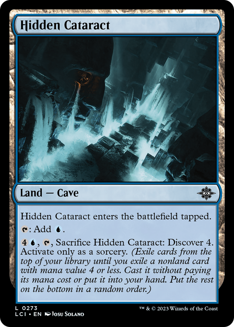 Hidden Cataract (LCI-273)  - The Lost Caverns of Ixalan