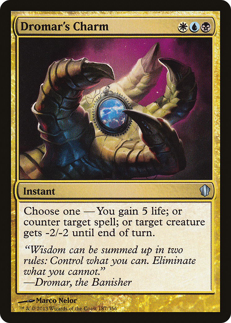 Dromar's Charm (C13-187)  - Commander 2013