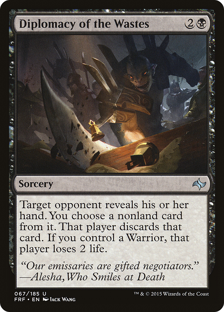 Diplomacy of the Wastes (FRF-067)  - Fate Reforged